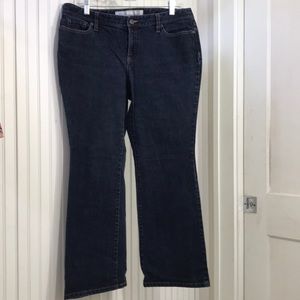 Loft Curvy Boot Petite Jeans